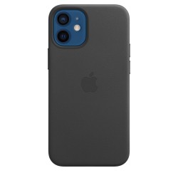 iPhone 12 Mini Cuir Coque MagSafe Le NoirMHKA3ZM/A