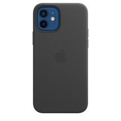 iPhone 12 | 12 Pro Cuir Coque MagSafe Noir