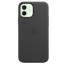 Coque Cuir MagSafe iPhone 12 | 12 Pro Noir