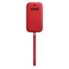 Coque en cuir intégral MagSafe iPhone 12 | 12 Pro Rouge
