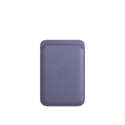 Portefeuille en cuir MagSafe iPhone Violette