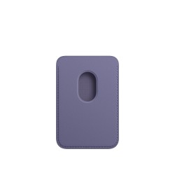 Portefeuille en cuir MagSafe iPhone Violette