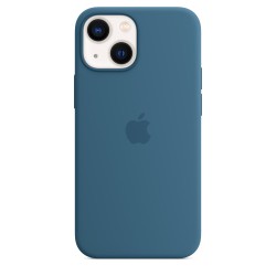 Coque Silicone MagSafe iPhone 13 Mini Bleu Polaire