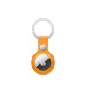 Porte-clés en cuir AirTag Orange