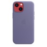 Coque en cuir MagSafe iPhone 13 Mini Violet