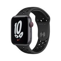 Apple Watch Nike SE GPS Cellulaire 44mm Gris AluMinium Coque AnthraciteLe Noir B RegularMKT73TY/A