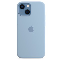 Coque Silicone MagSafe iPhone 13 Mini Bleu