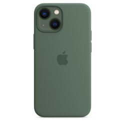 Coque Silicone MagSafe iPhone 13 Mini Vert