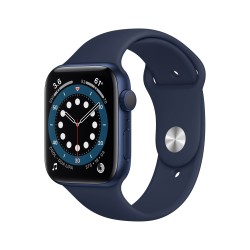 Apple Watch 6 GPS 40mm Bleu AluMinium Coque Deep Navy Sport RegularMG143TY/A
