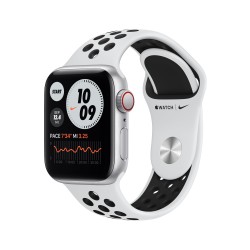 Watch Nike SE GPS Cellulaire 40mm Argent Aluminium Coque Pure PlatinumNoir B