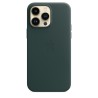 Coque MagSafe Cuir iPhone 14 Pro Max Vert