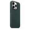 Coque MagSafe Cuir iPhone 14 Pro Vert