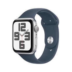 Achetez Watch SE GPS Aluminium Argent Bracelet Bleu M/L chez Apple pas cher|i❤ShopDutyFree.fr