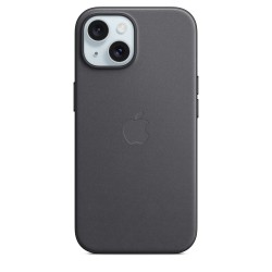 Achetez Coque Tissage Fin iPhone 15 Noir chez Apple pas cher|i❤ShopDutyFree.fr