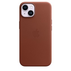 Achetez Coque MagSafe Cuir iPhone 14 Umber chez Apple pas cher|i❤ShopDutyFree.fr