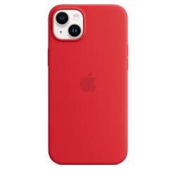 Achetez Coque MagSafe Silicone iPhone 14 Rouge chez Apple pas cher|i❤ShopDutyFree.fr
