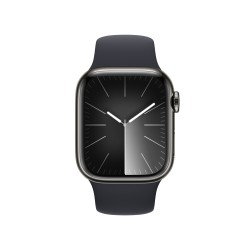 Achetez Watch 9 Acier 41 graphite Groupe noire M/L chez Apple pas cher|i❤ShopDutyFree.fr