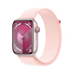 Achetez Watch 9 Aluminium 45 Cell Rose Tissu Groupe chez Apple pas cher|i❤ShopDutyFree.fr