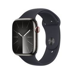Achetez Watch 9 Acier 45 cell graphite Groupee noire S/M chez Apple pas cher|i❤ShopDutyFree.fr