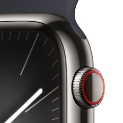 Achetez Watch 9 Acier 45 cell graphite Groupee noire S/M chez Apple pas cher|i❤ShopDutyFree.fr