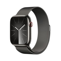 Achetez Watch 9 Acier 45 Cell Graphite Milanais chez Apple pas cher|i❤ShopDutyFree.fr