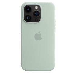 Achetez Coque MagSafe Silicone iPhone 14 Pro Vert chez Apple pas cher|i❤ShopDutyFree.fr