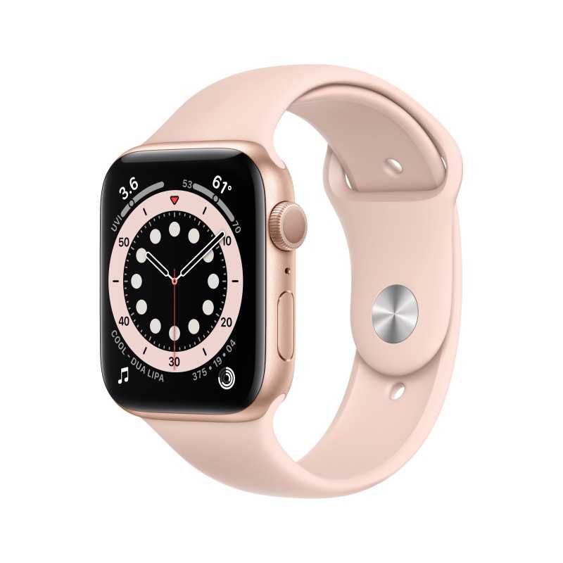 Achetez Watch 6 GPS 44mm Aluminium D'or chez Apple pas cher|i❤ShopDutyFree.fr