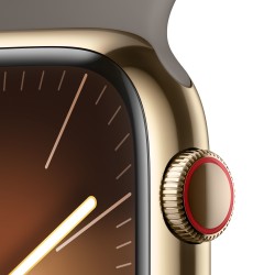 Achetez Watch 9 Acier 45 Or Groupee Brun S/M chez Apple pas cher|i❤ShopDutyFree.fr