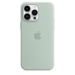 Achetez Coque MagSafe Silicone iPhone 14 Pro Max Vert chez Apple pas cher|i❤ShopDutyFree.fr