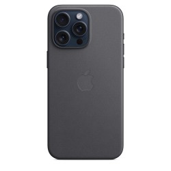 Achetez Coque Tissage Fin iPhone 15 Pro Max Noir chez Apple pas cher|i❤ShopDutyFree.fr