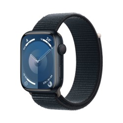 Achetez Watch 9 Aluminium 45 Noir Tissu Groupe chez Apple pas cher|i❤ShopDutyFree.fr