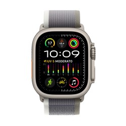 Achetez Watch Ultra 2 Cell 49 Vert/Gris S/M chez Apple pas cher|i❤ShopDutyFree.fr