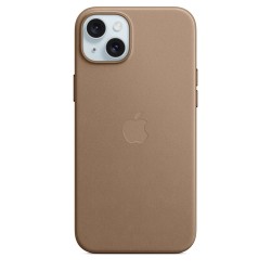 Achetez Coque Tissage Fin iPhone 15 Plus taupe chez Apple pas cher|i❤ShopDutyFree.fr