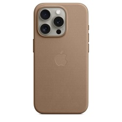 Achetez Coque Tissage Fin iPhone 15 Pro Taupe chez Apple pas cher|i❤ShopDutyFree.fr