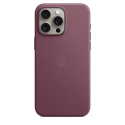 Achetez Coque Tissage Fin iPhone 15 Pro Max Mûre chez Apple pas cher|i❤ShopDutyFree.fr
