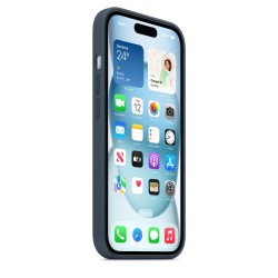 Achetez Coque Magsafe iPhone 15 Storm Bleue chez Apple pas cher|i❤ShopDutyFree.fr