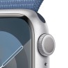 Achetez Watch 9 Aluminium 41 Argent Bleue Tissu Groupe chez Apple pas cher|i❤ShopDutyFree.fr