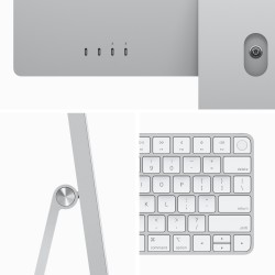 Achetez iMac 24 M3 512GB Argent chez Apple pas cher|i❤ShopDutyFree.fr