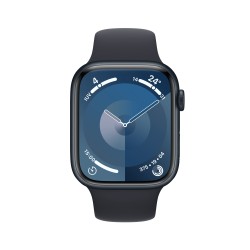 Achetez Watch 9 Aluminium 45 Cell Noir M/L chez Apple pas cher|i❤ShopDutyFree.fr