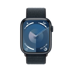 Achetez Watch 9 Aluminium 45 Cell Noir Tissu Groupe chez Apple pas cher|i❤ShopDutyFree.fr