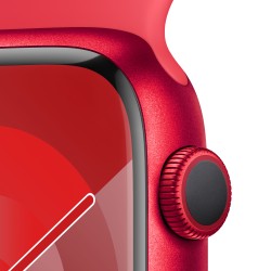 Achetez Watch 9 Aluminium 45 Rouge M/L chez Apple pas cher|i❤ShopDutyFree.fr