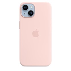 Achetez Coque MagSafe Silicone iPhone 14 Rose chez Apple pas cher|i❤ShopDutyFree.fr