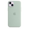 Achetez Coque MagSafe Silicone iPhone 14 Plus Vert chez Apple pas cher|i❤ShopDutyFree.fr