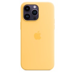 Achetez Coque MagSafe Silicone iPhone 14 Pro Max Jaune chez Apple pas cher|i❤ShopDutyFree.fr