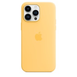 Achetez Coque MagSafe Silicone iPhone 14 Pro Max Jaune chez Apple pas cher|i❤ShopDutyFree.fr