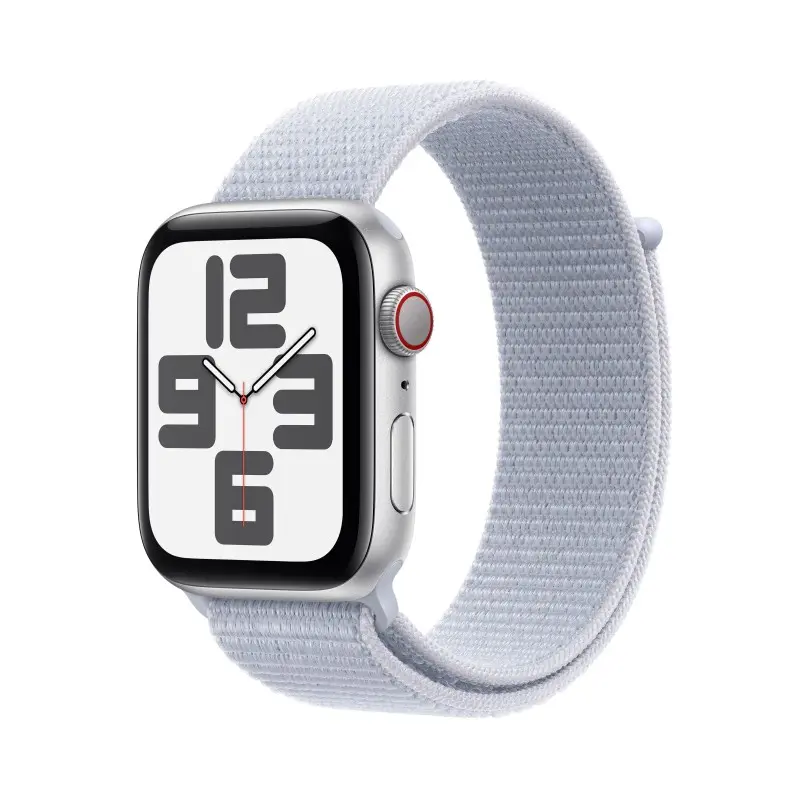 🛒 Acheter Watch SE Cell 44mm Argent bracelet nuée bleue dans ShopDutyFree.fr 🛒 Acheter Watch SE Cell 44mm Argent bracelet nuée bleue dans ShopDutyFree.fr