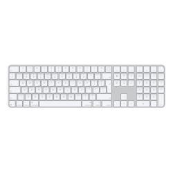 Magic Keyboard avec Touch ID et pavé numérique anglais blanc