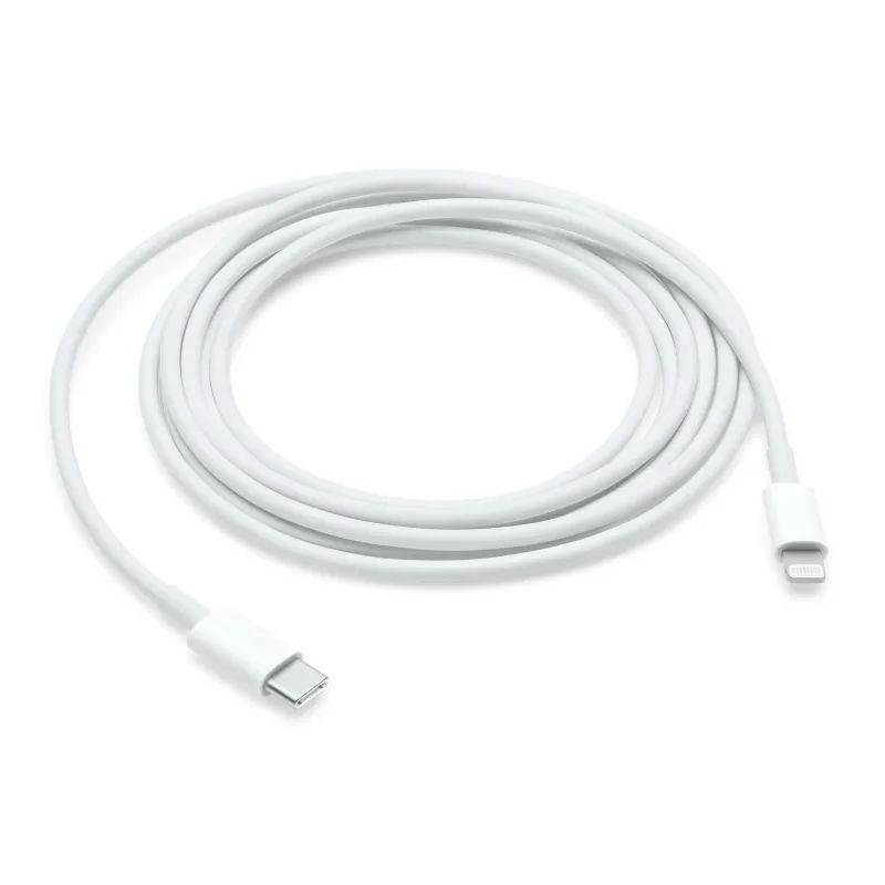 Câble Lightning USBC 2m blanc | ShopDutyFree.fr