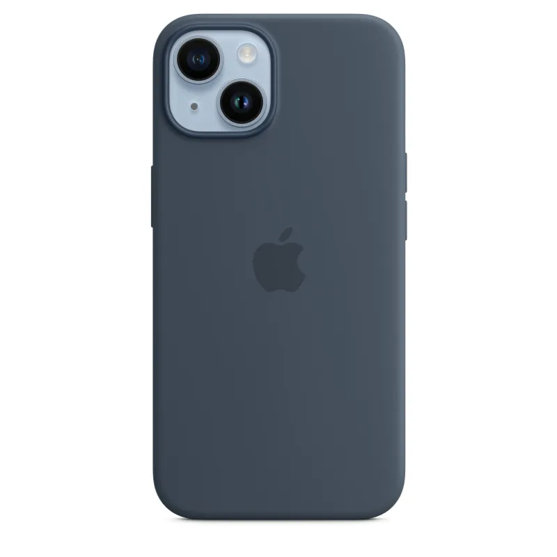 🤑 Soldes Coque MagSafe Silicone iPhone 14 Bleu 