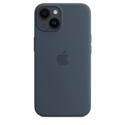 🤑 Soldes Coque MagSafe Silicone iPhone 14 Bleu  3